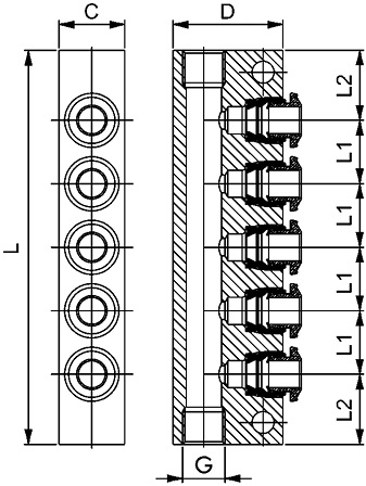 B-VT-5x6-2x1/8-AL