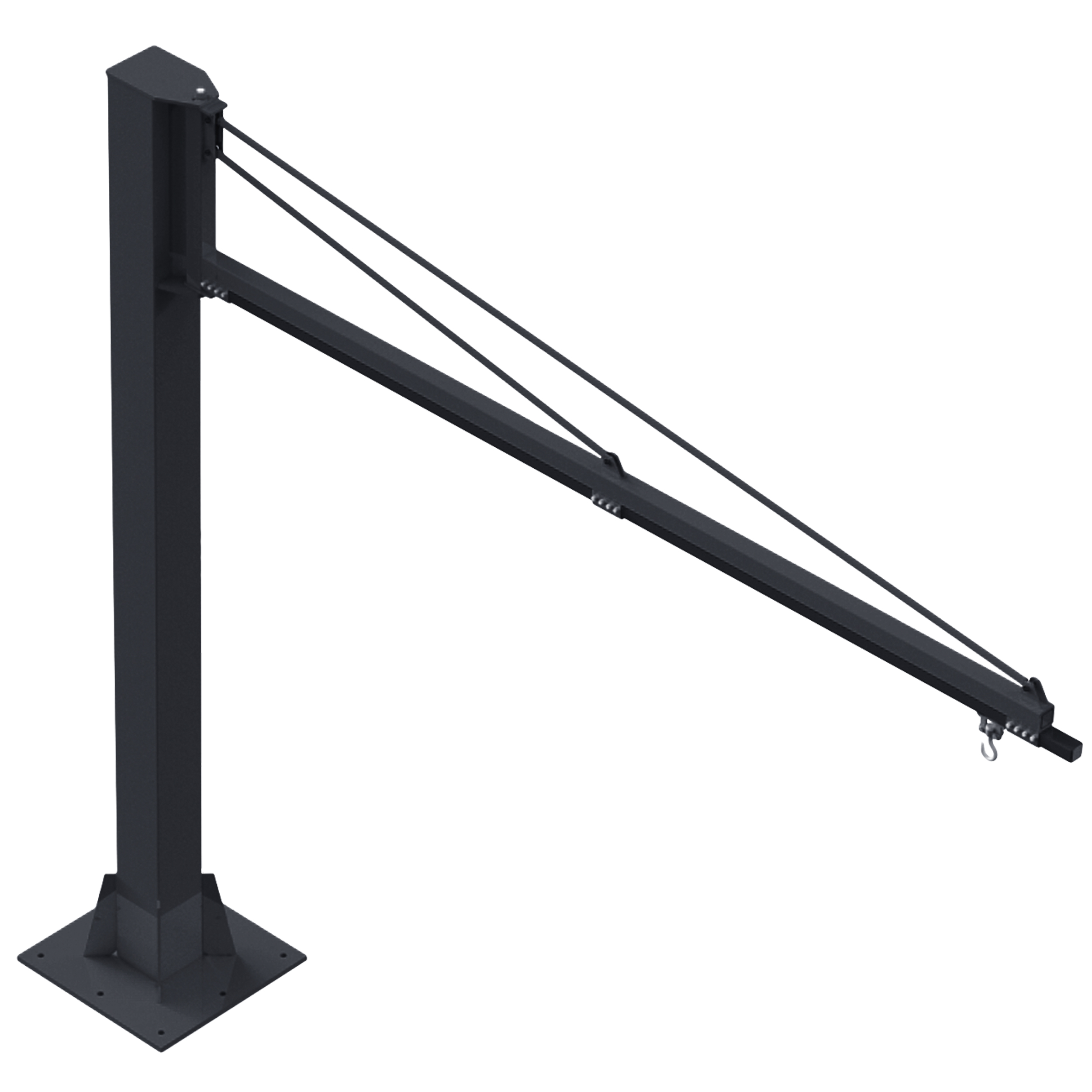 pillar-mounted jib crane pillar-mounted jib crane