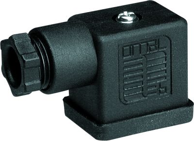 Gerätestecker nach DIN 43650 Form B (Industrieform)