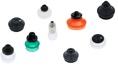 UT-SN-B - bellows suction cups - with holder