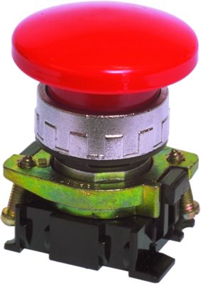 Mushroom button red or black Ø 40