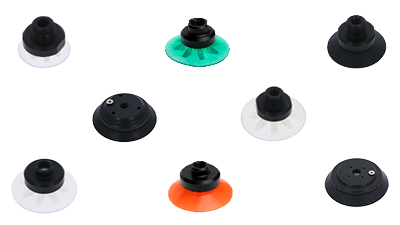 UT-SN-F - flat suction cups - with holder