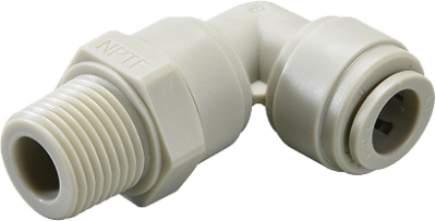 BF-WEdk-…-N-… - elbow-screw in connector, rotatable, conical, NPT-thread