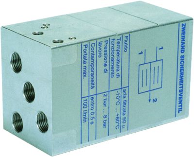 3/2-Zweihand-Sicherheitsventil