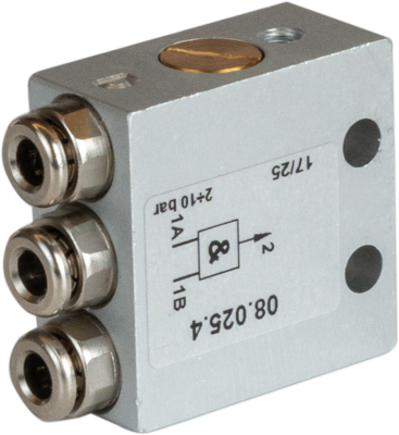 Und-Ventil Ø4 mm Steck