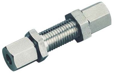 C-GSV-V4A - Straight bulkhead connector