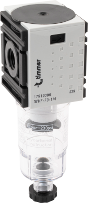 WKF-F0 - Filter-Wasserabscheider - Baugröße 0