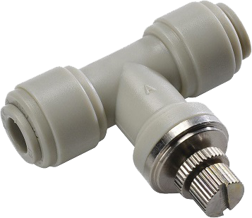 BF-DVT-… - T-throttle, for imperial hoses