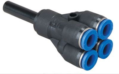 B-YSr2-KU - Y-Stecker - reduziert 2-fach